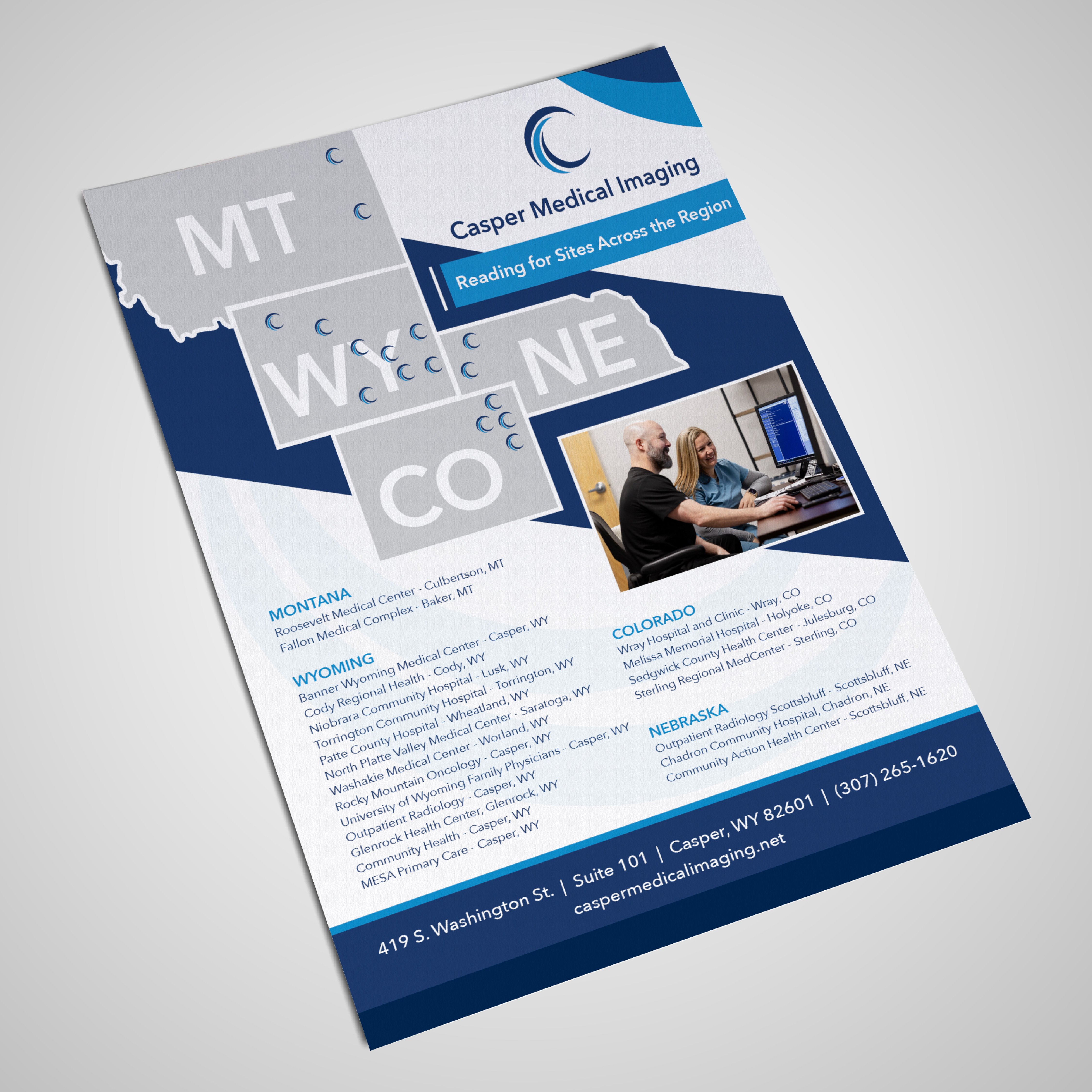 CMI mockup of handout