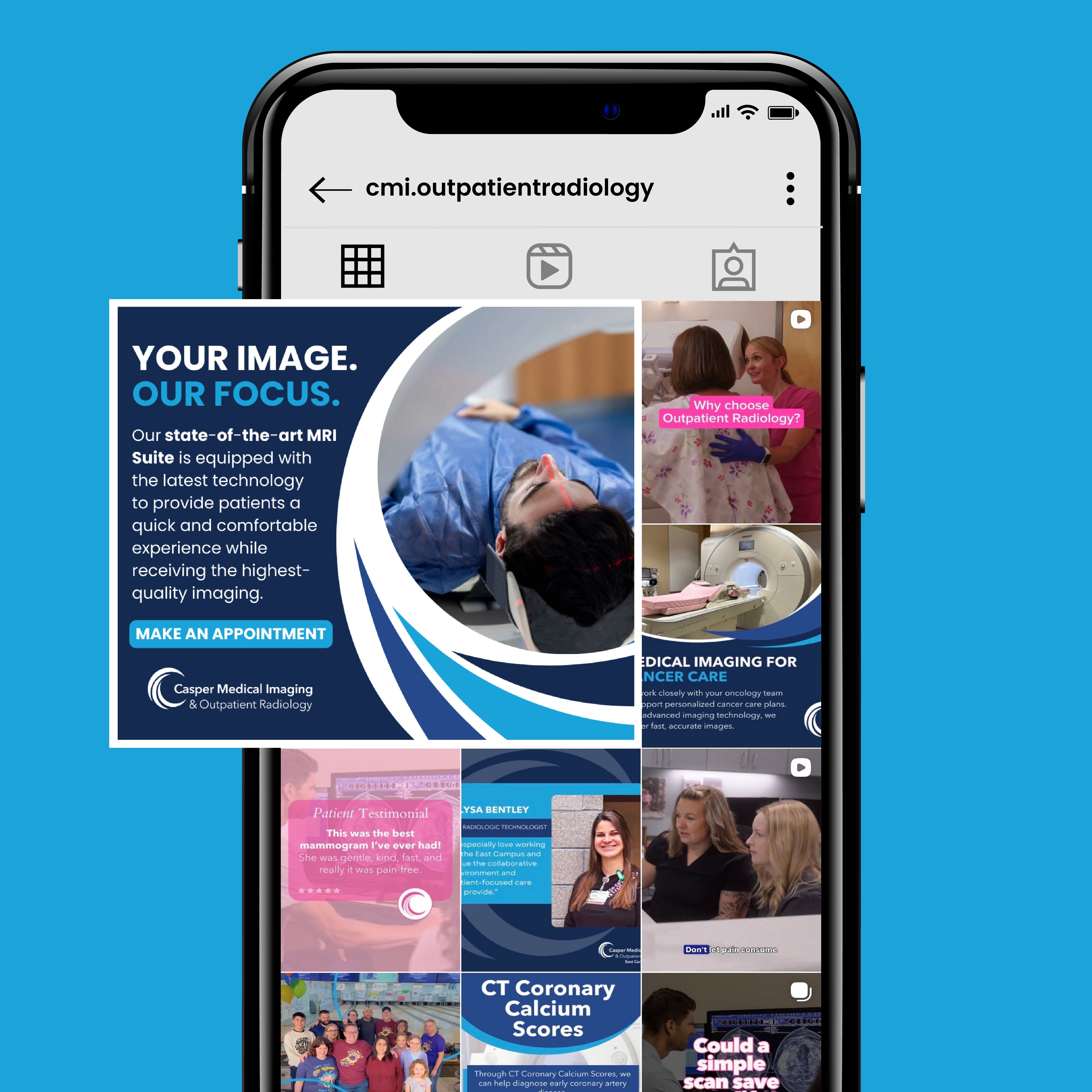 CMI Social Media Grid Mockup